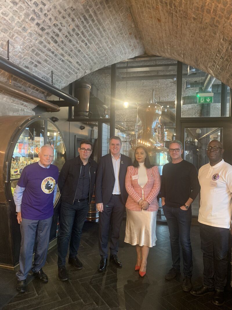 Sacha Lord Group photo