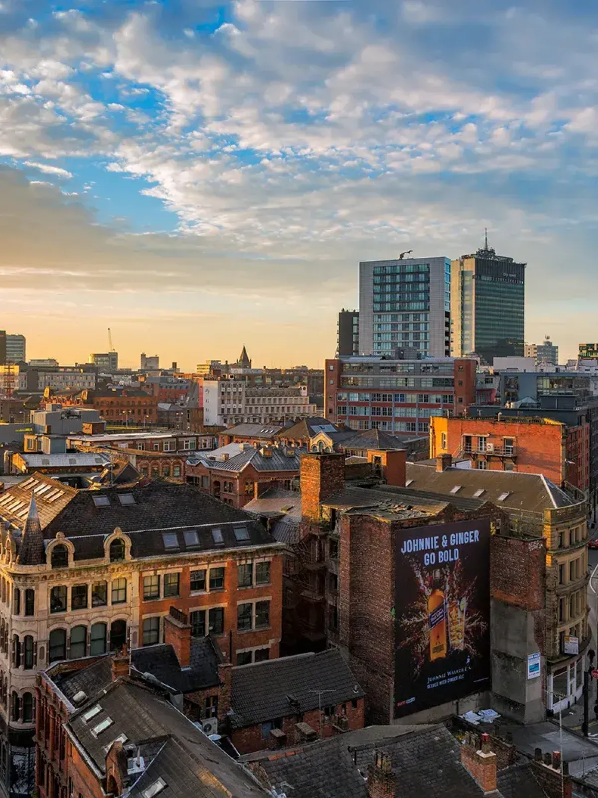 Manchester England Skyline